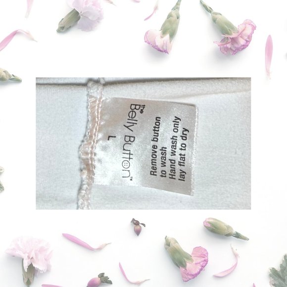 Belly Button Maternity Band Shirt Extender, White - Picture 4 of 4